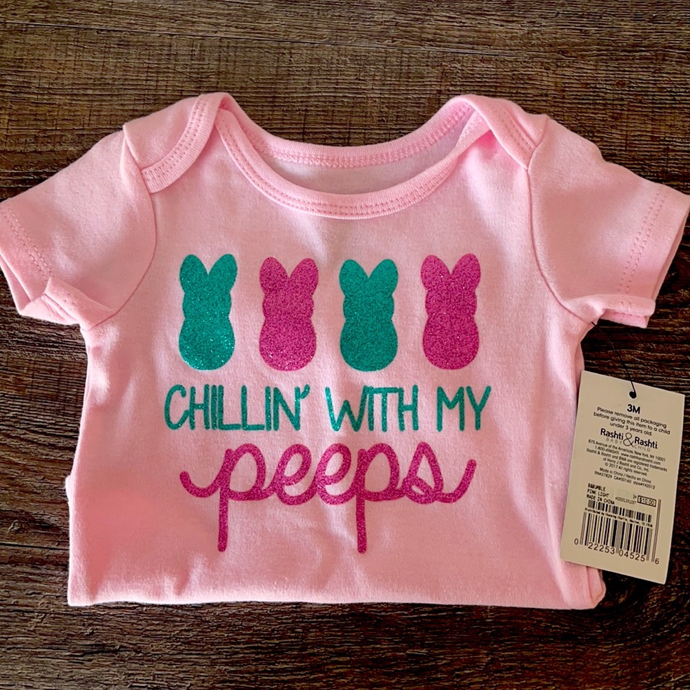3 month - Easter Onesie - NEW